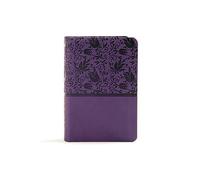 KJV Large Print Compact Reference Bible, Purple LeatherTouch: King James Version, Purple, Leathertouch