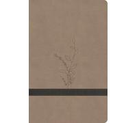 KJV Large Print Personal Size Reference Bible, Earthen Suedesoft Leathertouch