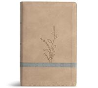 KJV Large Print Personal Size Reference Bible, Earthen Suedesoft Leathertouch, Indexed