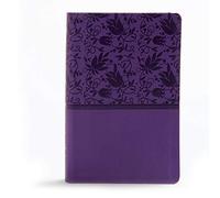 KJV Large Print Personal Size Reference Bible, Purple Leathertouch Indexed