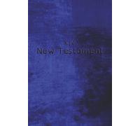 KJV New Testament: Dyslexia Friendly (Blue Cover)