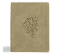 KJV Notetaking Bible, Large Print Edition, Sage Suedesoft Leathertouch