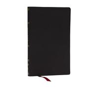 KJV, Personal Size New Testament, Black Genuine Leather, Red Letter, Comfort Print