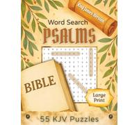 KJV Proverbs Word Search Puzzle Book: King James, Book of Psalms Word Search Book | 8.5 x 11 | Relaxing Puzzles for Faith & Encouragement, Great for Gift-giving