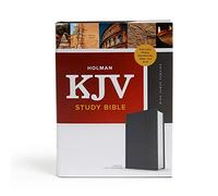 KJV Study Bible, Full-Color, Charcoal Cloth-Over-Board