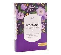 KJV, The Woman's Study Bible, Hardcover, Red Letter, Full-Color Edition, Comfort Print: Receiving God's Truth for Balance, Hope, and Transformation