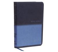 KJV, Value Thinline Bible, Compact, Leathersoft, Blue, Red Letter Edition, Comfort Print: Holy Bible, King James Version [Idioma Inglés]