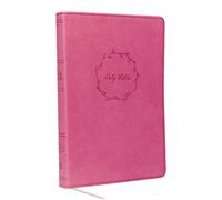 KJV, Value Thinline Bible, Large Print, Leathersoft, Pink, Red Letter Edition, Comfort Print: Holy Bible, King James Version [Idioma Inglés]