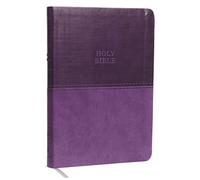 KJV, Value Thinline Bible, Large Print, Leathersoft, Purple, Red Letter Edition, Comfort Print: Holy Bible, King James Version [Idioma Inglés]