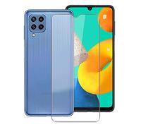 KJYF [1 Piezas] Protector de Pantalla Cristal Templado para Samsung Galaxy M22 (6.4"), Anti Dactilares Resistente Vidrio Templado,Cristal Vidrio Templado Protector