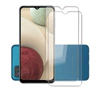 KJYF [2 Piezas] Protector de Pantalla Cristal Templado para Samsung Galaxy A12 (6.5"), Anti Dactilares Resistente Vidrio Templado,Cristal Vidrio Templado Protector