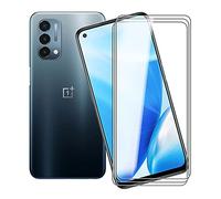 KJYF [3 Piezas] Protector de Pantalla Cristal Templado para OnePlus Nord N200 5G (6.49"), Anti Dactilares Resistente Vidrio Templado,Cristal Vidrio Templado Protector