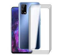 KJYF [4 Piezas] Protector de Pantalla Cristal Templado para Realme Narzo 30 Pro 5G (6.5"), Anti Dactilares Resistente Vidrio Templado,Cristal Vidrio Templado Protector