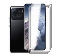 KJYF [5 Piezas] Protector de Pantalla Cristal Templado para Xiaomi Mi 11 Ultra (6.81"), Anti Dactilares Resistente Vidrio Templado,Cristal Vidrio Templado Protector