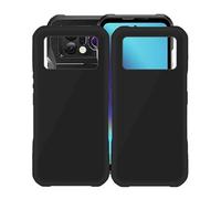 KJYF Funda Negro para Doogee V20 Pro (6.43"), Ultra Delgado Suave Silicona TPU Case, Anti-Rasguño Protector Estuche, Anti-Choques Carcasa para Doogee V20 Pro - [2 Paquetes]