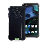 KJYF Funda para Blackview BV8800 (6,58"), color negro de silicona protección Case antiarañazos suave TPU Bumper funda para Blackview BV8800 - Negro