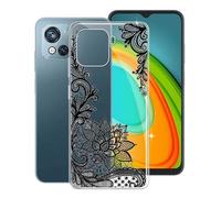 KJYF Funda para Blackview Oscal C80 (6.5"), Delgada Suave Silicona TPU Carcasa Bumper [Anti-Amarillo] [Anti-Arañazos] Moda Crystal Protección Case Caso para Blackview Oscal C80 - WM108