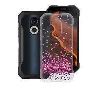 KJYF Funda para Doogee S51 (6.00"), Delgada Suave Silicona TPU Carcasa Bumper [Anti-Amarillo] [Anti-Arañazos] Moda Crystal Protección Case Caso para Doogee S51 - WM85
