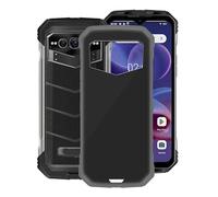 KJYF Funda para Doogee V MAX (6.58 Pulgadas), Negro Matte Suave TPU Case Caso, Anti-Arañazos Moda Silicona Protección Carcasa Funda para Doogee V MAX - Minimalista