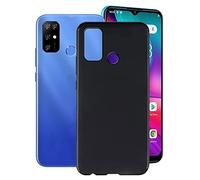 KJYF Funda para Doogee X96 (6.52"), Fundas Negro Premium Anti Deslizamiento Cover Caso Suave Silicona TPU Carcasa para Doogee X96 - Negro