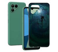 KJYF Funda para Fairphone 4 (6.3 Pulgadas), Negro Matte Suave TPU Case Caso, Anti-Arañazos Moda Silicona Protección Carcasa Funda para Fairphone 4 - XT17