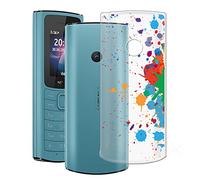 KJYF Funda para Nokia 110 4G (1.80"), Premium Gel Protector Bumper Caso Case, Transparente Silicona Suave TPU Carcasa, Anti-Arañazos Fina Fundas para Nokia 110 4G - WMA13