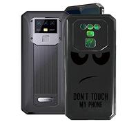 KJYF Funda para Oukitel K15 Pro (6.52"), Fundas Negro Premium Anti Deslizamiento Cover Caso Suave Silicona TPU Carcasa para Oukitel K15 Pro - No me toques