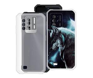 KJYF Funda para Oukitel WP17 (6.78"), Premium Gel Protector Bumper Caso Case, Transparente Silicona Suave TPU Carcasa, Anti-Arañazos Funda para Oukitel WP17 - [2 Piezas]