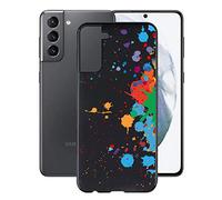 KJYF Funda para Samsung Galaxy S22+ (6.6"), Fundas Negro Premium Anti Deslizamiento Cover Caso Suave Silicona TPU Carcasa para Samsung Galaxy S22+ - WMA13