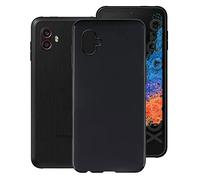 KJYF Funda para Samsung Galaxy Xcover6 Pro (6,6"), Carcasa Blando Delgado TPU Case de Silicona [A Prueba de Golpes] [Protección contra caídas] para Samsung Galaxy Xcover6 Pro - Negro