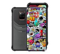 KJYF Funda para Ulefone Power Armor 14 Pro (6.52"), Negro Premium Funda Anti Deslizamiento Cover Case Suave Silicona TPU Carcasa para Ulefone Power Armor 14 Pro - XS40