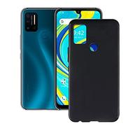 KJYF Funda para Umidigi A7 Pro (6.30"), Premium Anti Deslizamiento Caso Case Cover Negro Silicona Suave TPU Carcasa Gel Fina de Fundas - Negro