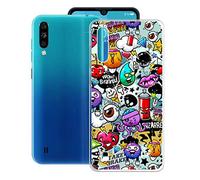 KJYF Funda para ZTE Blade A7 2020 (6.09"), Premium Anti Deslizamiento Caso Case Cover Transparent Silicona Suave TPU Carcasa Gel Fina de Fundas para ZTE Blade A7 2020 - Dibujos Animados