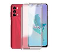 KJYF - Protector de pantalla de cristal templado para ZTE Blade A72 (6,75"), [5 piezas] Protector de pantalla de cristal templado, antiarañazos, sin burbujas, para ZTE Blade A72 cristal protector.