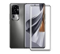 KJYF - Protector de pantalla de vidrio templado para Oppo Reno10 Pro (6,74"), [2 piezas] Protector de pantalla de cristal templado, HD Anti arañazos, sin burbujas, para Oppo Reno10 Pro Cristal