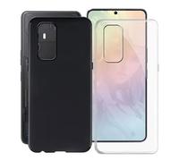 KJYFOANI Funda para Cubot MAX 5 (6.95"), Negro + Transparente Ultra Delgado Suave Silicona TPU Case, Anti-Rasguño Anti-Choques Protector Carcasa para Cubot MAX 5 - [2 Paquetes]