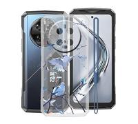 KJYFOANI Funda para Doogee V40 Pro (6.78"), Anticolisión Duradera Suave Silicona TPU Case Caso Transparente Anti-amarilleo Protectora Carcasa para Doogee V40 Pro - XT145