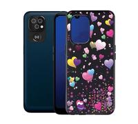 KJYFOANI Funda para Doro 8200 Plus (6.10"), Ultra-Fina Suave Silicona TPU Phone Case, Negro Antivibración Bumper Cover, Antiarañazos Protectora Carcasa para Doro 8200 Plus - Globo Rosa