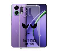 KJYFOANI Funda para OPPO K13 Turbo Pro (6.80"), Ultrafino TPU Estuche Protector, Transparente Bumper Cover Suave Silicona Case, Anti-Arañazos Cáscara para - No me toques
