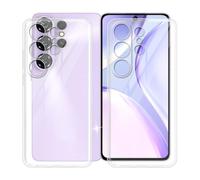 KJYFOANI Funda para Oukitel C26 (6.63"), Anticolisión Duradera Suave Silicona TPU Case Caso Transparente Anti- amarilleo Protectora Carcasa [2 Piezas]