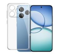 KJYFOANI Funda para Realme 15T (6.57"), Ultrafino TPU Estuche Protector, Transparente Bumper Cover Suave Silicona Case, Anti-Arañazos Cáscara para - Transparencia