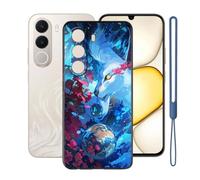 KJYFOANI Funda para Realme C100x(6.80")-Negro-XT144 | Silicona TPU Cáscara, A prueba de golpes,Anti-Arañazos,Impermeable,Antideslizante,Protección de alta resistencia