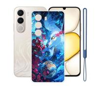 KJYFOANI Funda para Realme C100x(6.80")-Transparente-XT144 | Silicona TPU Cáscara, A prueba de golpes,Anti-Arañazos,Impermeable,Antideslizante,Protección de alta resistencia