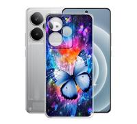 KJYFOANI Funda para Realme Neo7 Turbo (6.80"), Ultrafino TPU Estuche Protector, Transparente Bumper Cover Suave Silicona Case, Anti-Arañazos Cáscara para - Libertad 1