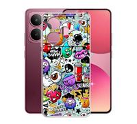 KJYFOANI Funda para Realme P4 (6.77"), Ultrafino TPU Estuche Protector, Transparente Bumper Cover Suave Silicona Case, Anti-Arañazos Cáscara para - XS40