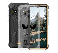 KJYFOANI Funda para Ulefone RugKing 3 Pro (6.56"), Ultrafino TPU Estuche Protector, Transparente Bumper Cover Suave Silicona Case, Anti-Arañazos Cáscara para - No me toques