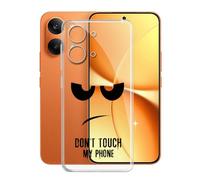 KJYFOANI Funda para Xiaomi Redmi Turbo 5 MAX (6.83"), Ultrafino TPU Estuche Protector, Transparente Bumper Cover Suave Silicona Case, Anti-Arañazos Cáscara para - No me toques