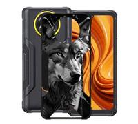 KJYFOANI para Cubot Kingkong Ace 5 (6.75") Funda, Ultra Delgado Suave Silicona TPU Caso, Anti-Rasguño Protection Case, Negro Anti-Choques Bumper Carcasa para - W11