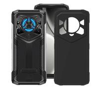 KJYFOANI para Doogee Blade20 Play (6.60") Funda, Ultra Delgado Suave Silicona TPU Caso, Anti-Rasguño Protection Case, Negro Anti-Choques Bumper Carcasa para - Negro