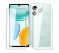 KJYFOANI Vidrio Templado para Honor X5c Plus Cristal Templado (6.74") [4 Piezas] Protector de Pantalla Antiarañazos, Dureza 9H, Cristal Templado HD Ultra Resistente.